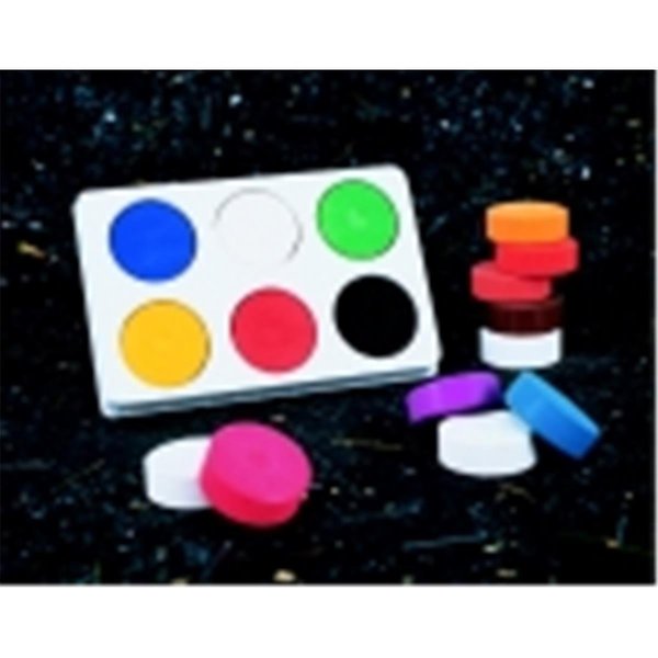 Jack Richeson Jack Richeson Non-Toxic Standard Tempera Paint Cake Set - Assorted Color; Set - 6 201146